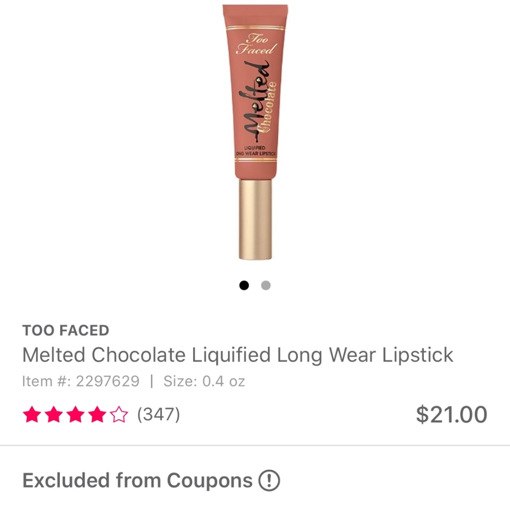 Too Faced Chocolate Cherries